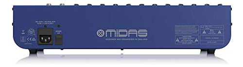 Mezclador Analógico Midas Dm16 De 16 Entradas Para Directo Y