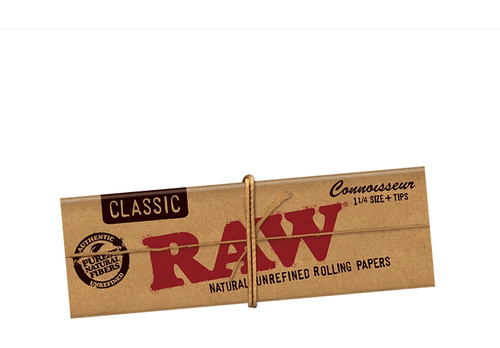 Papelillos Connoisseur Raw 1 1/4 + Tips / Growlandchile