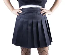 Comprar Faldas Tableadas De Gabardina