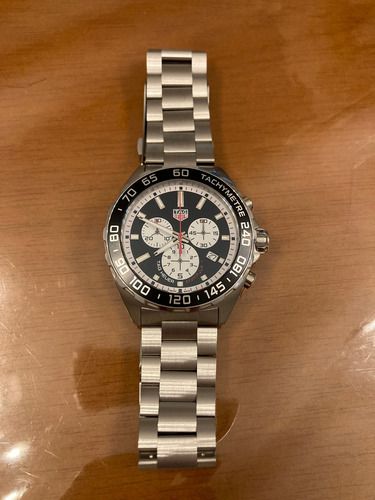 Reloj Tag Heuer Caz101e Ba0842 Gris Blanco Negro (Usado)