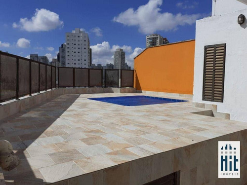 Imagem 6 de 24 de Cobertura À Venda, 178 M² Por R$ 1.160.000,00 - Vila Gumercindo - São Paulo/sp - Co0157
