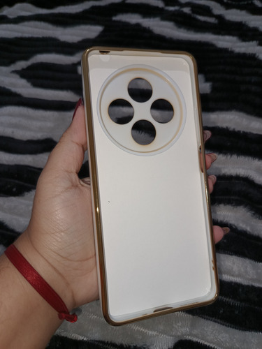 Funda Importada Para Redmi A4 Y 14c + Pop Mariposa Brillo Blanco Rm A4/ 14c