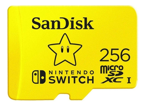 Tarjeta De Memoria Sandisk Sdsqxao-256g-anczn Nintendo 