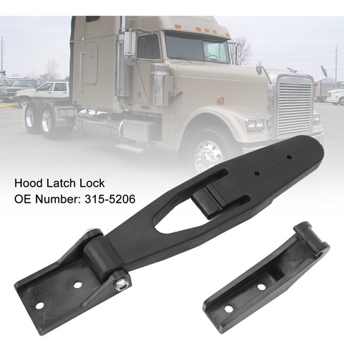 Conjunto De Pestillo De Capó Con Soporte Para Freightliner