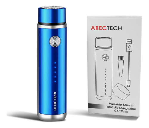 Arectech Mini Maquinilla De Afeitar Elctrica Para Hombres, P