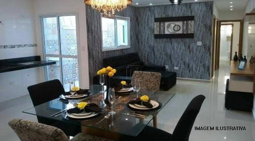 Cobertura À Venda, 92 M² Por R$ 350.000,00 - Vila Pires - Santo André/sp - Co4034