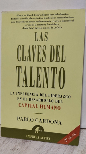 Las Claves Del Talento Pablo Cardona