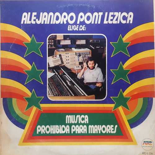 Alejandro Pont Lezica - Música Prohibida Para Mayores R Lp (Usado)