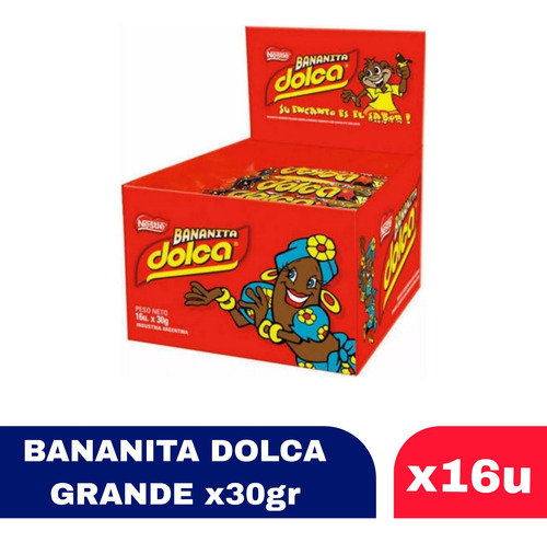 Banana Dolca Grande X30gr - X16u