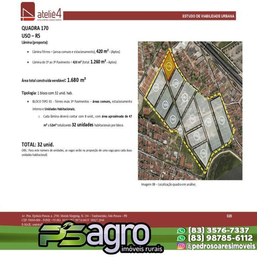 Imagem 4 de 12 de Área À Venda, 61200 M² Por R$ 7.500.000 - - Bairro Jardim Veneza - João Pessoa/pb - Ar0020