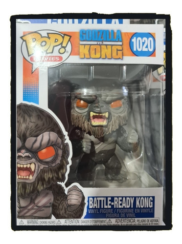 Funko Pop Godzilla Vs Kong Battle-ready Kong