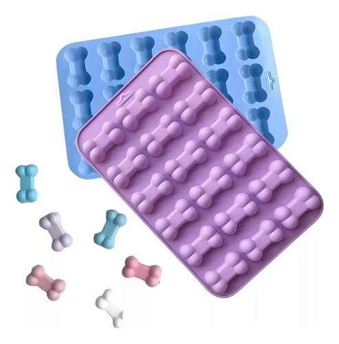 Pack X2 Molde De Silicona Moldes Silicona Moldes Huesito 18c Insumos Reposteria Huesitos De Perro Dulces Moldes Para Galletas Pasteleriacl