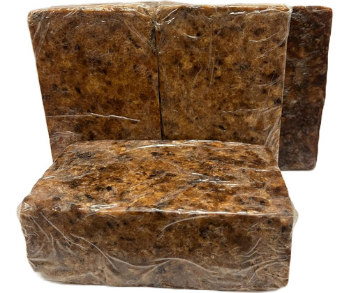 Sabonete Preto Africano Cru Our Earth's Secrets, 1 Kg. Inper