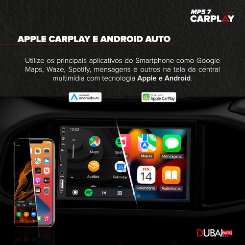 Central Multimidia Mp5 Apple Carplay Honda Accord 2006 2007