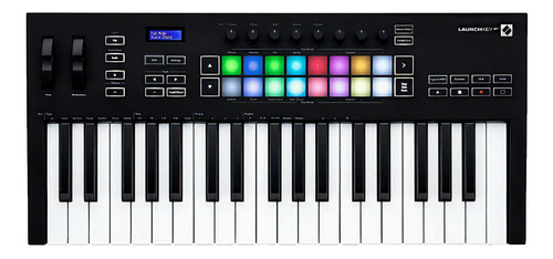 Teclado controlador Novation Launchkey 3.7 Mk3 USB de 37 teclas