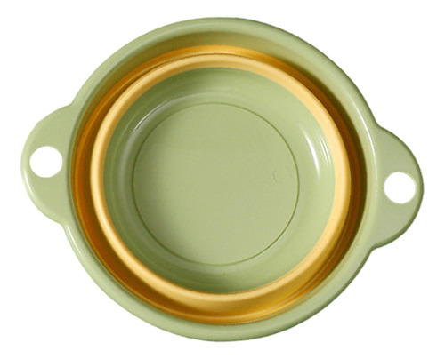 Bacia De Lavar Louça Dobrável Bacia Verde 38x23,5x11,5cm