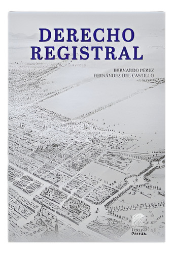 Derecho Registral, De Pérez Fernández Del Castillo, Bernardo. Biblioteca Jurídica Editorial Porrúa, Tapa Blanda, Edición 15 En Español, 2024