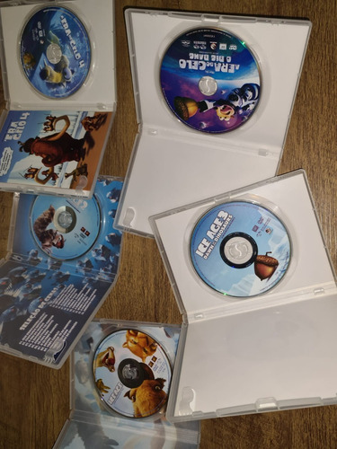 Dvd A Era Do Gelo 1 2 3 4 E 5 Kit Ice Age (Usado)