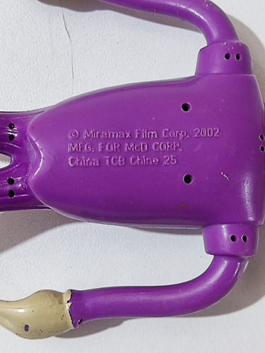 Pinocho Lote De 3 Pzas Promocionales De Mcdonald's De 2002. (Usado)