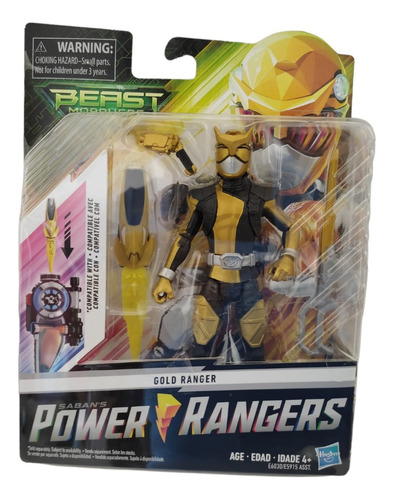 Beast Morphers Gold Ranger Power Rangers Hasbro Key