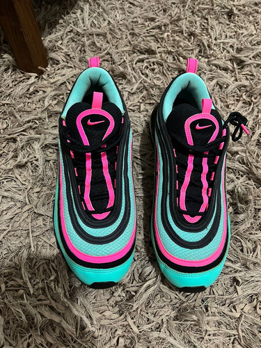 Nike Air Max 97 Hyper Turquoise South Beach - 28 1/2 Reducido Rosa Chicle Lisa 28.5 (Usado)
