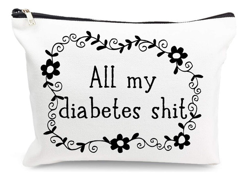 Diabetic Supplies - Bolsa De Cosmeticos - All My Diabetes Sh