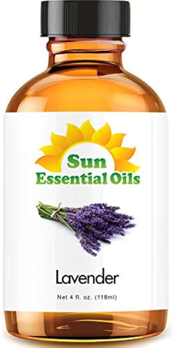Lavender Essential Oil Por Sun Essentials, 4oz
