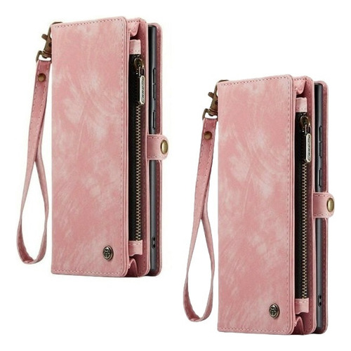 2×funda Tipo Cartera Magnética Todo En Uno For Samsung