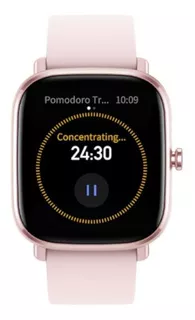 Smartwatch Amazfit Fashion Gts 2 Mini 1.55 Pink A2018 Lacrad Cor Da Pulseira Flamingo Pink Cor Da Caixa Pink