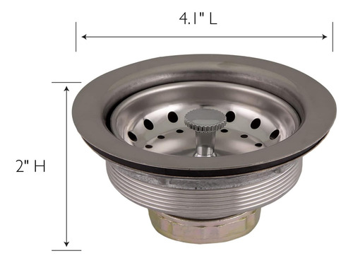 Fregadero De Desagüe Antiplogging De La Cocina De Diseño De