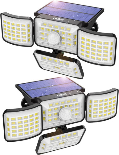 Luz Solar Exteriores Con Detector De Movimiento 250 Leds