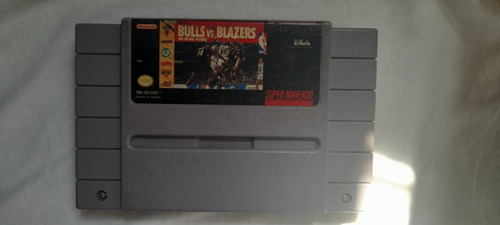 Cinta De Super Nintendo Bulls Vs Blazers