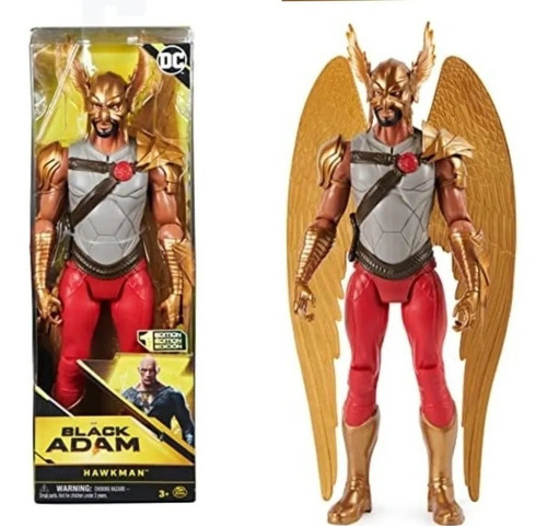 Figura Hawkman De Black Adam 30cm Articulada Original