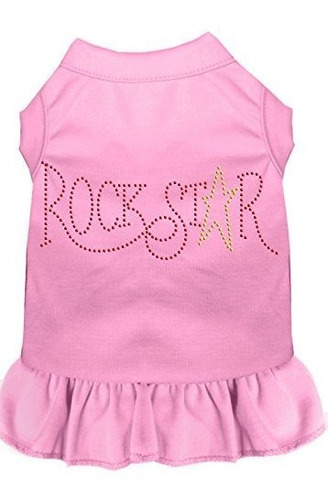 Mirage Pet Products 57-21 Rock Star Xxllpk Rosa Rhinestone V