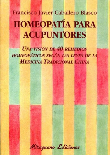 Homeopatia Para Acupuntores