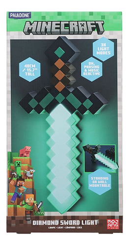 Lámpara Luz Decorativa Espada Minecraft