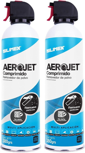 Aire Comprimido Silimex Aerojet 380g Two Pack / Aerojet 380