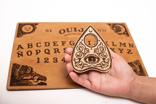 Tabla Ouija Tamaño Mediano De Madera Comprimida