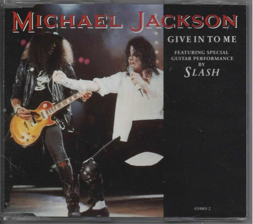 Michael Jackson - Give In To Me - Cd Single