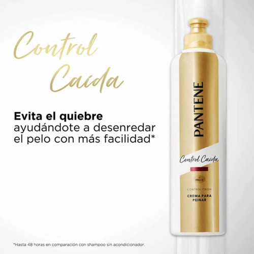 Crema Para Peinar Pantene Control Caida Y Raiz Fuerte 300ml