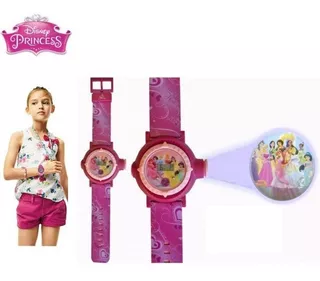 Reloj Proyector 24 Fotos Monster High Hello Kitty Princess