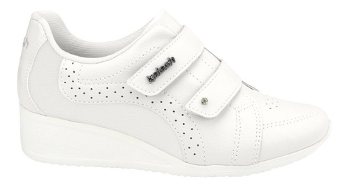 Tênis Feminino Kolosh Sem Cadarço Anabela Sneaker Conforto