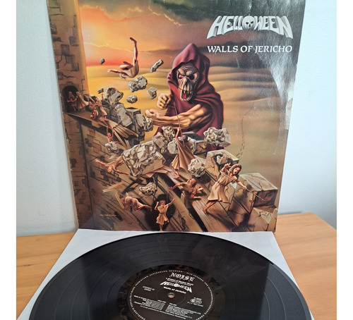 Vinilo Helloween,  Walls Of Jericho  Lp 1980s Alemania Exc