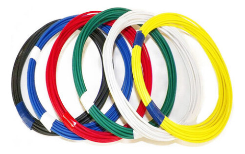 Cable Automotriz 10 Awg (5 Metros) Variados Colores
