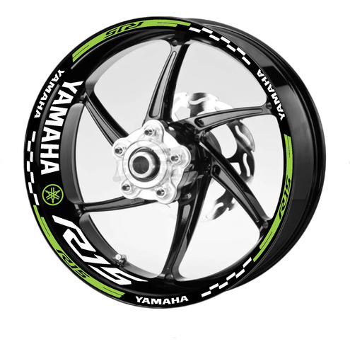 Kit De Stickers Calcomanías Para Rines Yamaha R15 M4