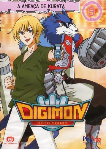 Dvd Digimon Volume 9 A Ameça De Kurata