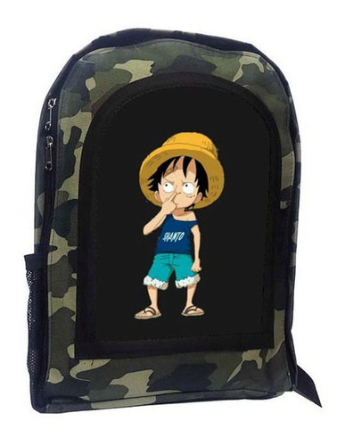 Mochila Camuflada One Piece A11