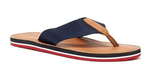 Chancletas Cuero Tommy Hilfiger De Hombre Original