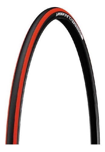 Llanta Bicicleta Michelin 700x23c Pro4 Competition Endurance Color Negro/Rojo