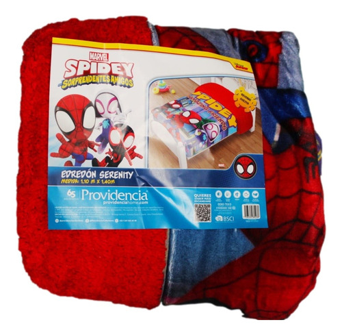 Cobertor Spidey Spiderman Cunero Borrega Providencia
